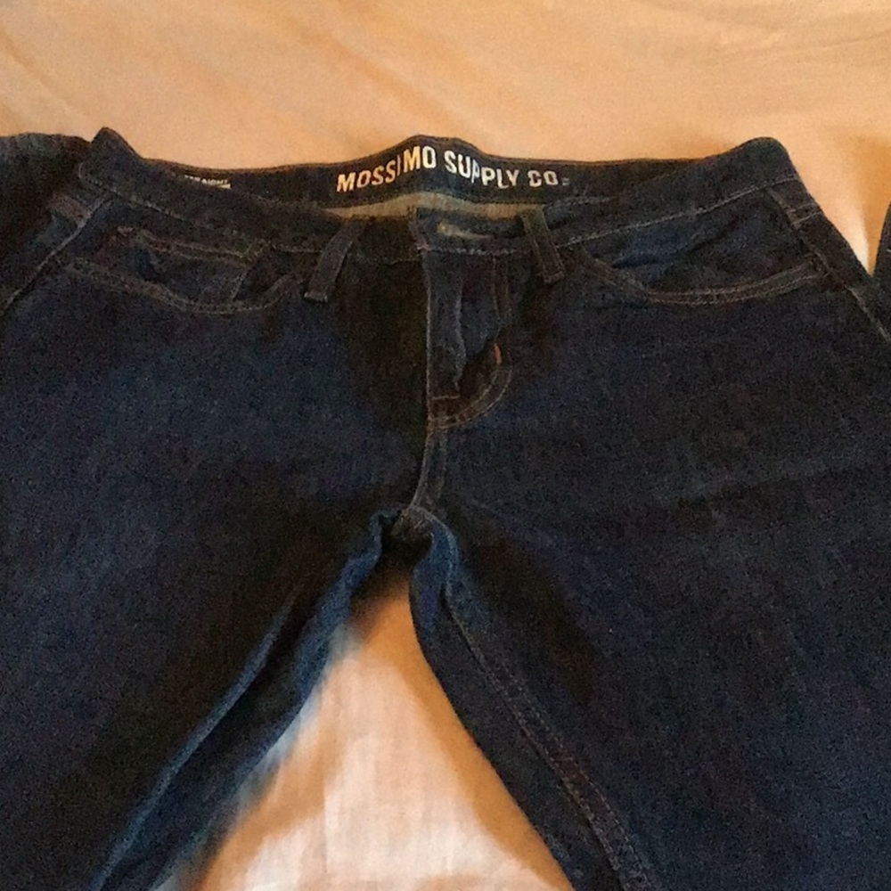 Dark Wash Slim Straight Mossimo Jeans 30x30.